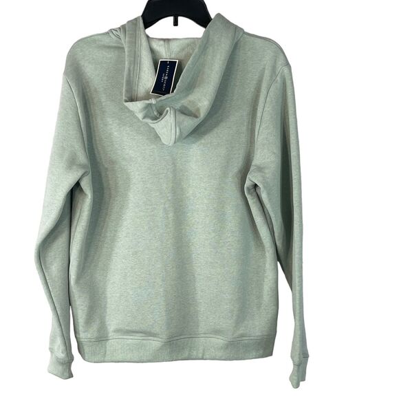 Karen Scott Sport X-Large Fleece Hooded Sweatshirt Hoodie Long Sleeve Heathered - Picture 2 of 6
